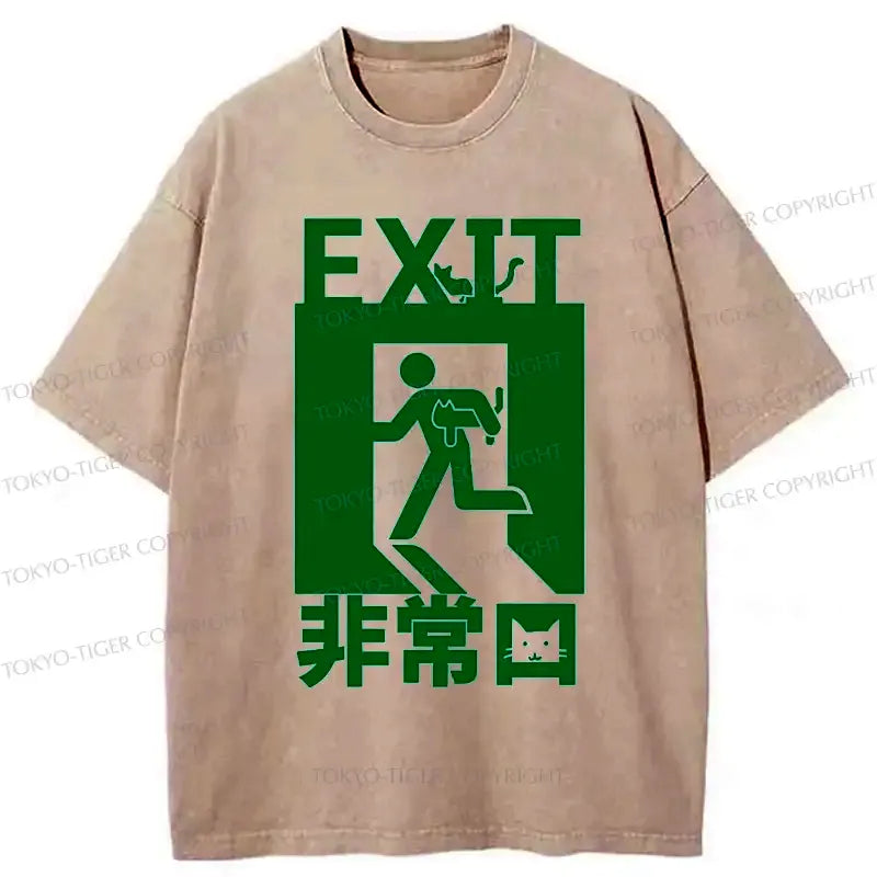 Vintage cat t-shirt for daily wear
