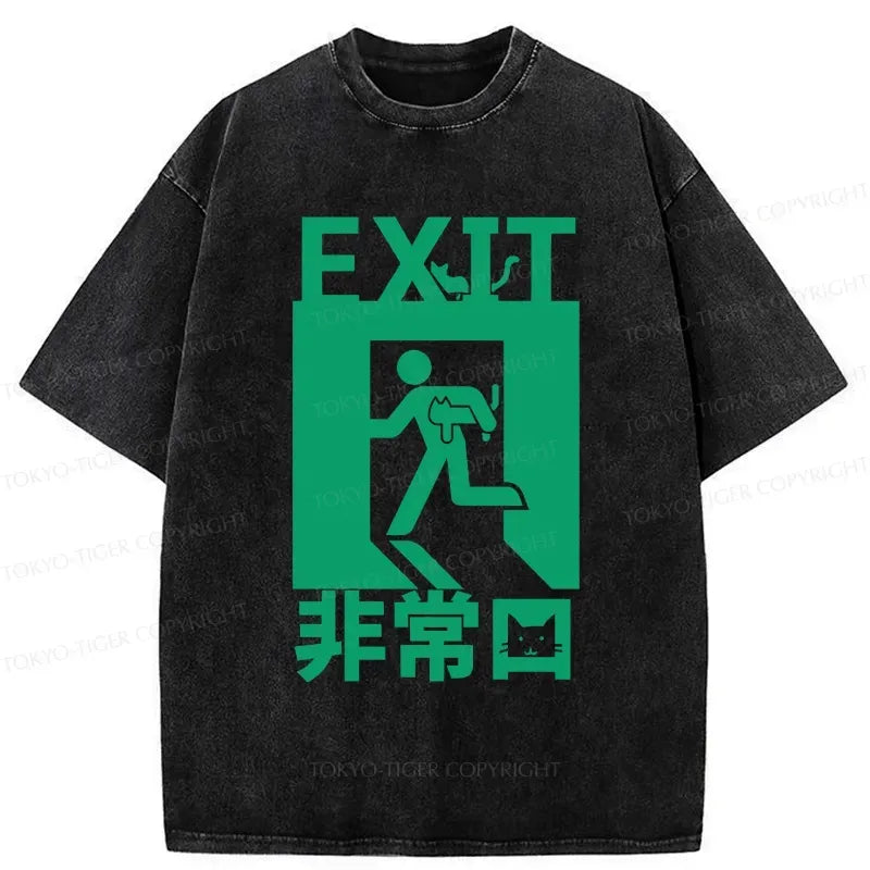 Vintage cat t-shirt for daily wear