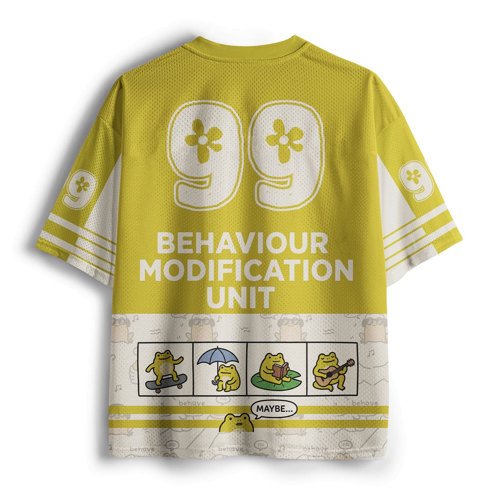 dishonest frog unisex mesh jersey on sale