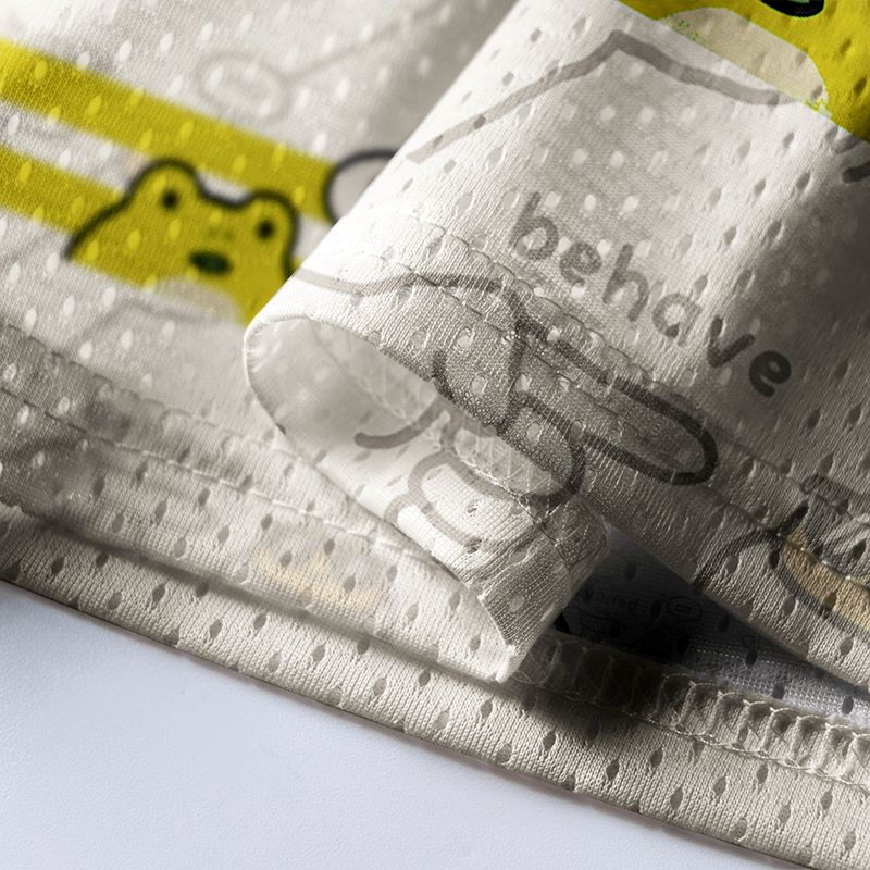 kyoto lion frog mesh jersey for summer