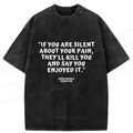 Kyoto-Lion Overcoming Suffering Washed T-Shirt