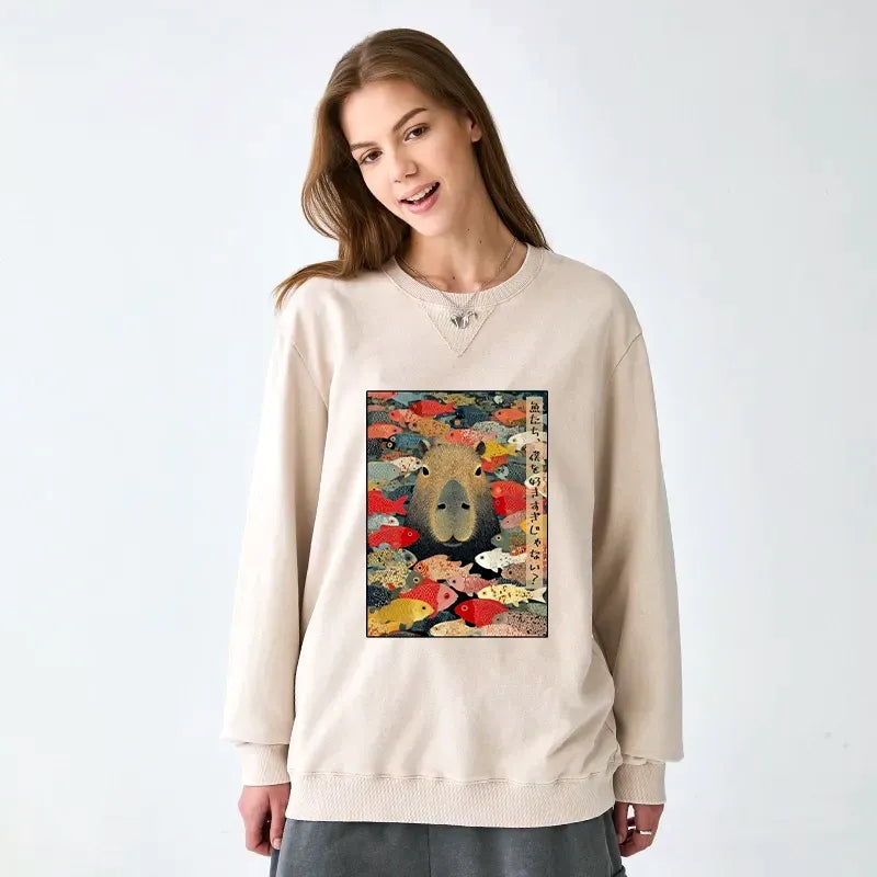 Soft Cotton Sweatshirt for Daily Wear