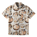 Japanese Button-up Shirt for Vacation