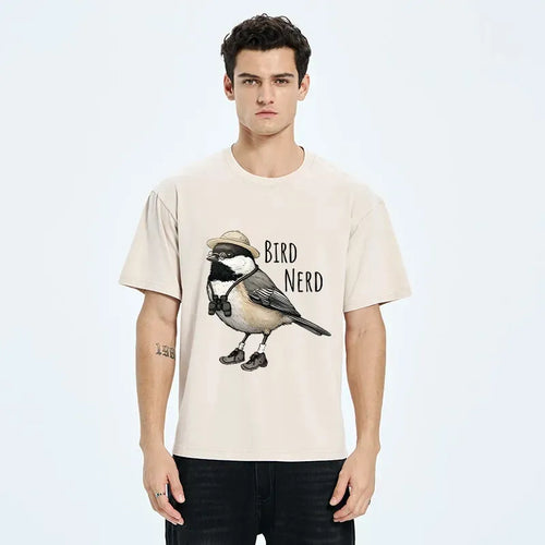 Kyoto Lion Bird Nerd T-Shirt Gift Idea