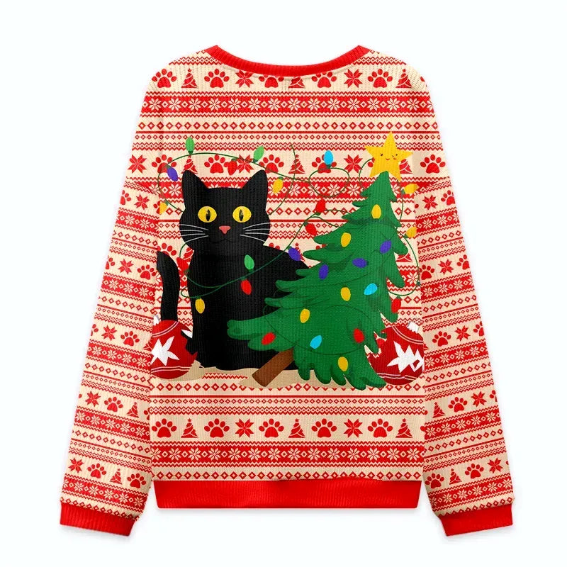 kyoto lion ugly sweater for christmas party