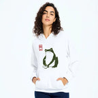 Kyoto-Lion Woodblock Print Frog Classic Hoodie