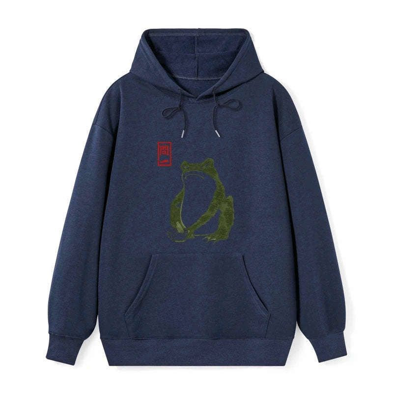 kyoto lion frog classic hoodie for women