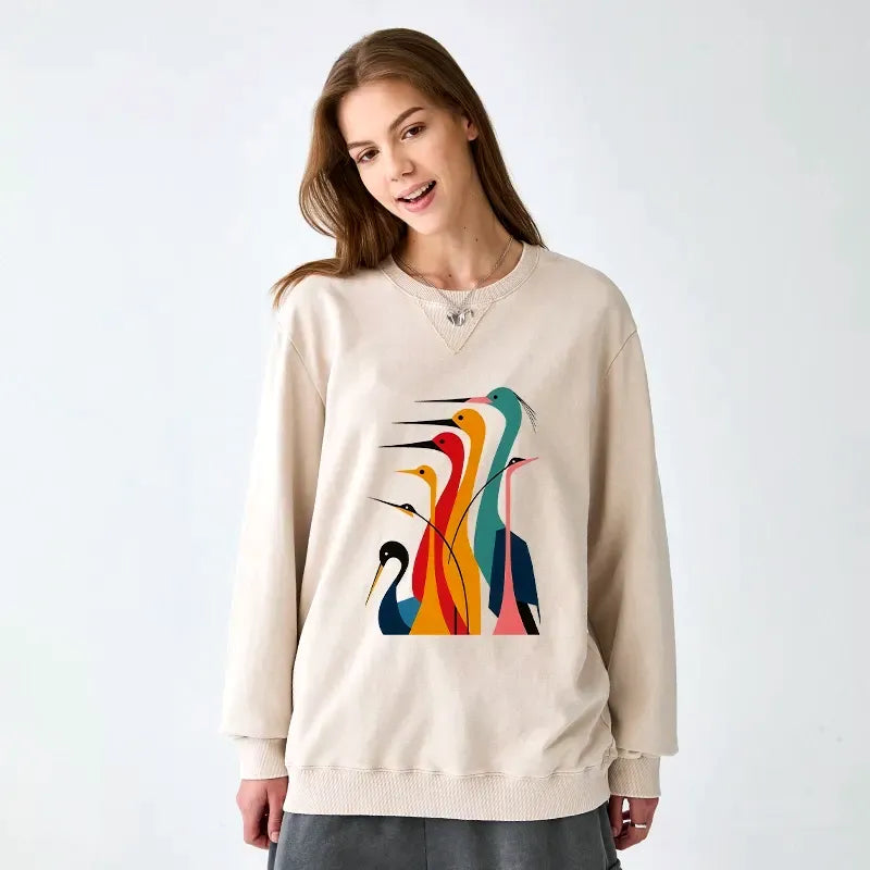 Soft Cotton Pullover Sweatshirt for Gift for Him