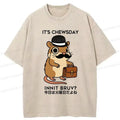 Kyoto-Lion It's Chewsday Innit Bruv Washed T-Shirt