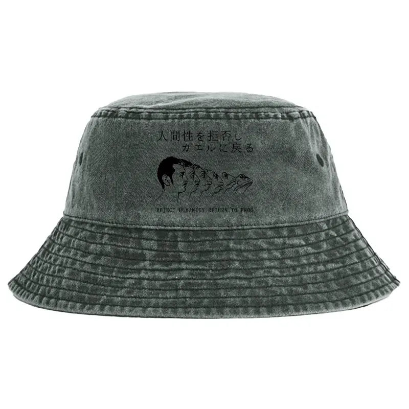Unisex Washed Bucket Hat on Sale