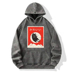 vintage japanese cat hoodie for daily wear