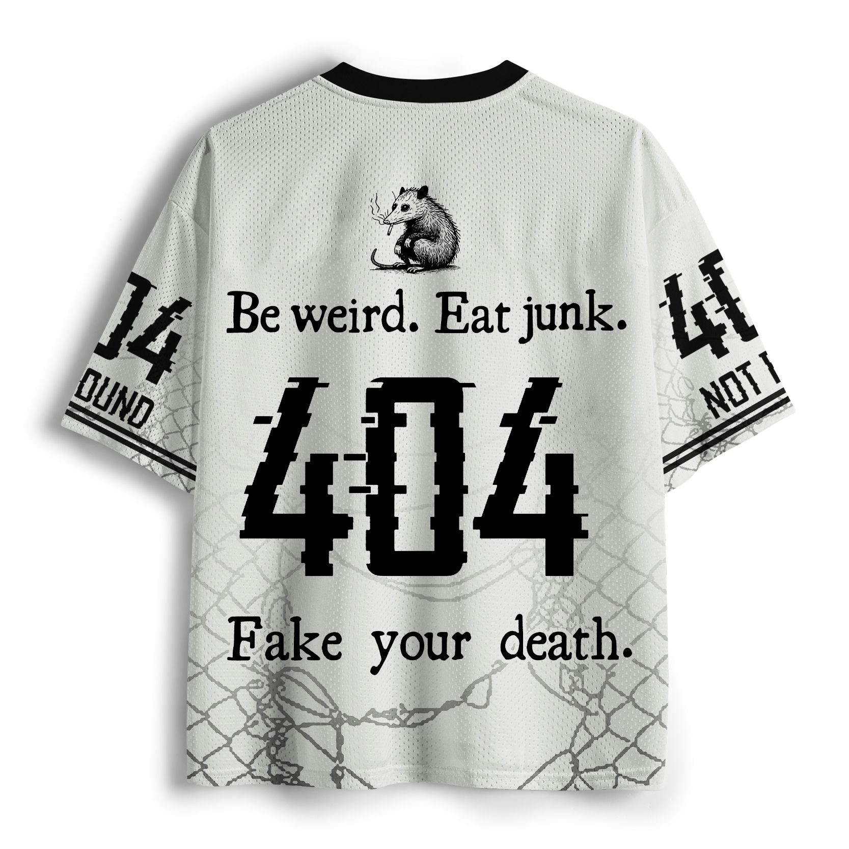 Japanese Kyoto Lion Mesh Jersey for Streetwear