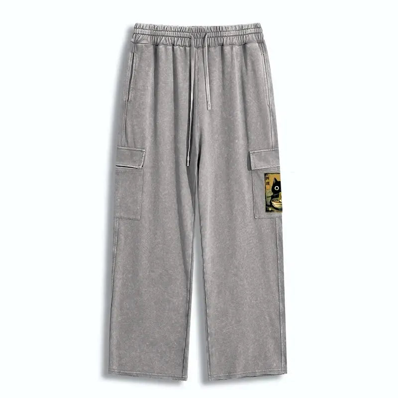 Best Seller Japanese Cat Sweatpants for Lounge