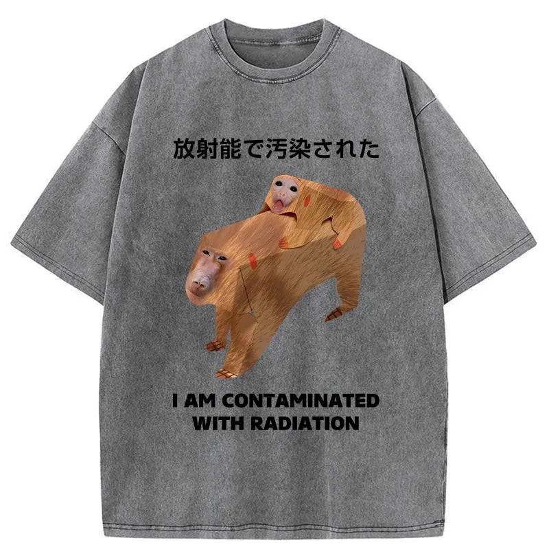 japanese vintage monkey t-shirt
