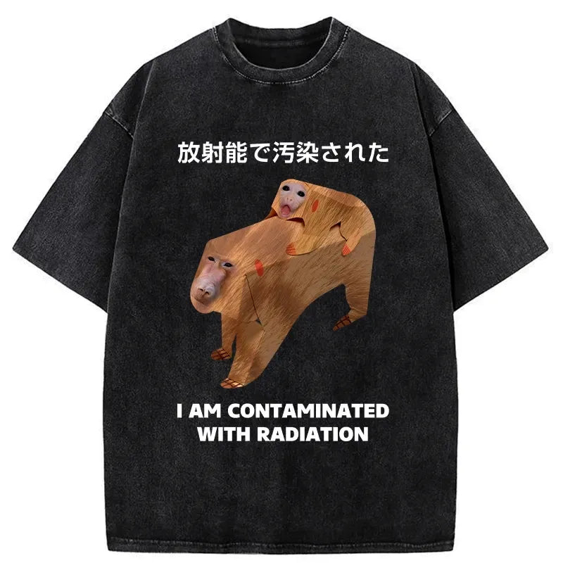 japanese vintage monkey t-shirt
