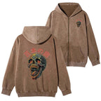 terrifying skull hoodie streetwear style