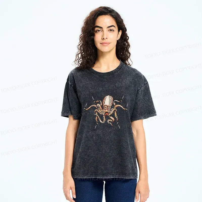 Vintage Ukiyo-e T-Shirt for Summer