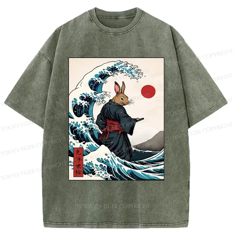 Kyoto Lion Rabbit Tee for Gift