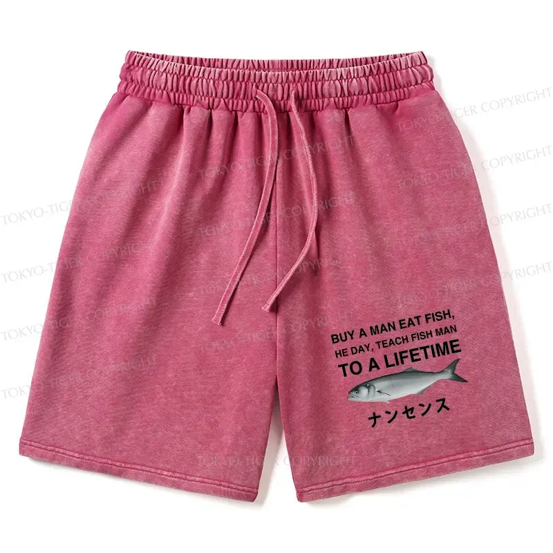 kyoto lion shorts for vacation summer