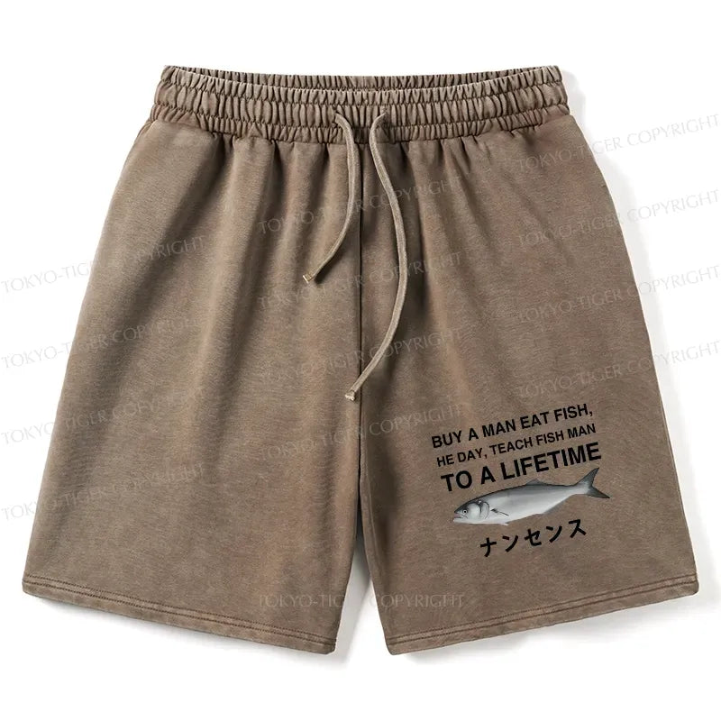 kyoto lion shorts for vacation summer