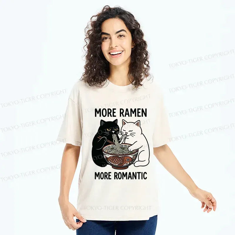 Japanese Cat Ramen T-Shirt