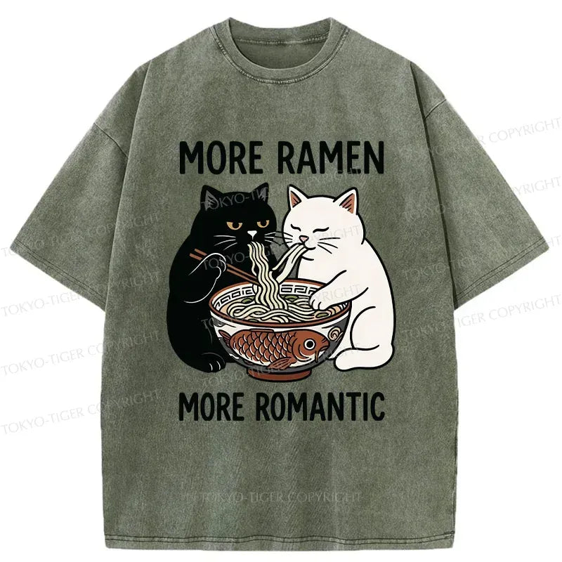 Japanese Cat Ramen T-Shirt