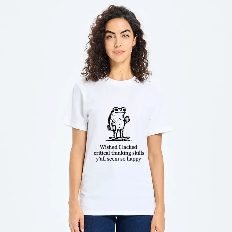 Funny Frog Meme T-Shirt for Summer