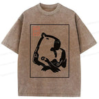 Washed Unisex T-Shirt for Daily Wear