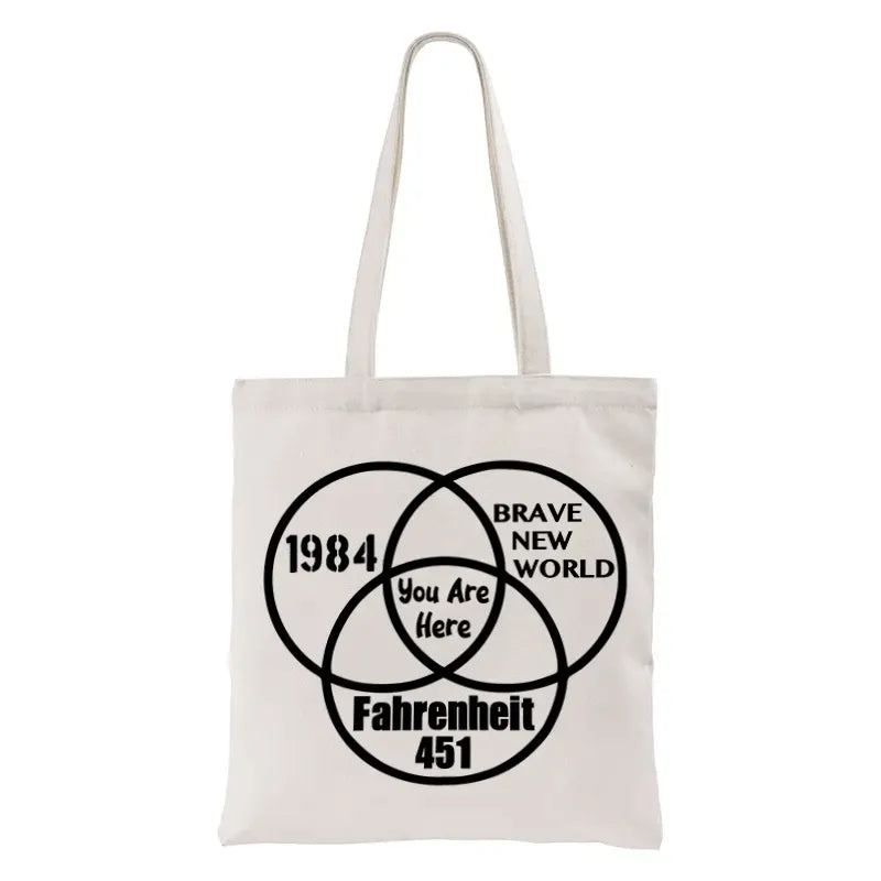 Unisex Japanese tote bag for city walk