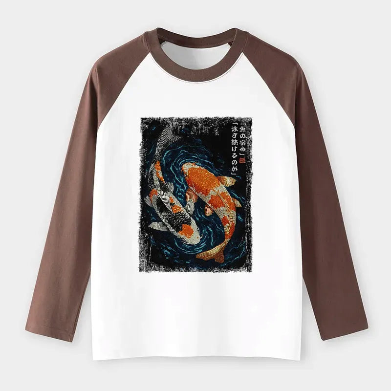 Retro Japanese Fish T-Shirt
