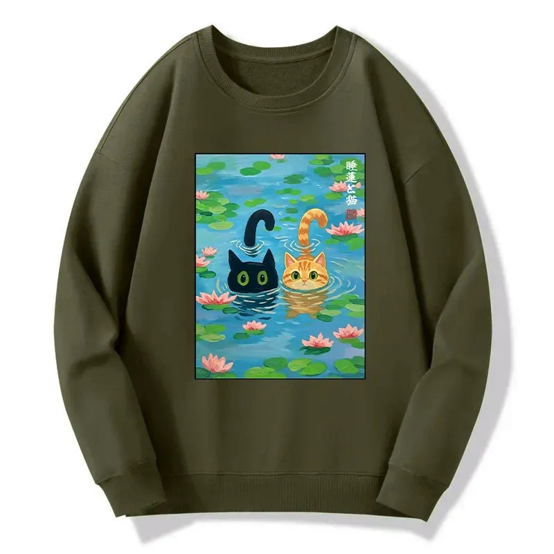 comfortable japanese streetwear sweatshirt