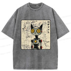 Kyoto Lion Cat T-Shirt on Sale