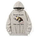 Kyoto-Lion Possum Playing Dead Washed Hoodie