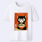 Unisex Classic Black Cat Tee for Anime Convention