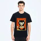 Unisex Classic Black Cat Tee for Anime Convention