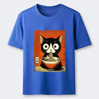 Unisex Classic Black Cat Tee for Anime Convention