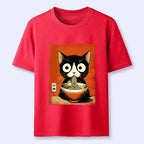 Kyoto-Lion Ramen Loving Black Cat Classic T-Shirt