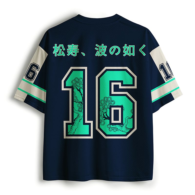 Breathable Mesh Jersey for Daily Wear