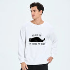 Funny Nap First Sweatshirt Comfortable Gift Idea
