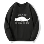 Kyoto-Lion When Life Is Hard Nap First Classic Sweatshirt