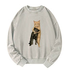 Japanese Washed Sweatshirt for Daily Wear