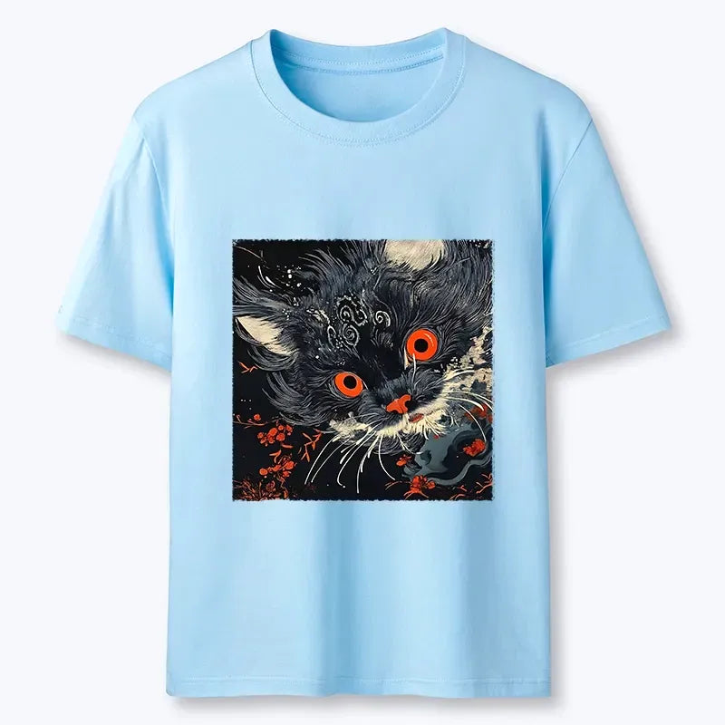 Japanese Oriental Print Tee with Free Shipping