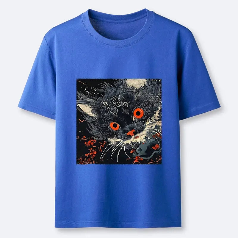 Japanese Oriental Print Tee with Free Shipping