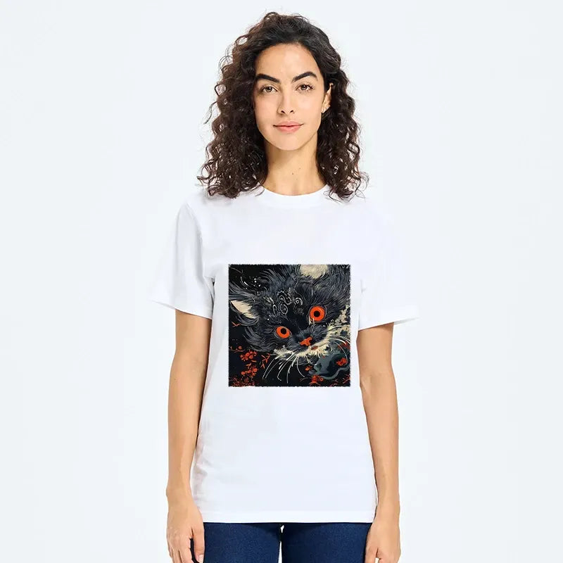 Japanese Oriental Print Tee with Free Shipping