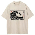 retro japan washed t-shirt best seller