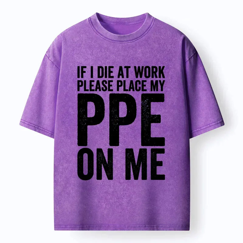 Kyoto-Lion PPE Funny Washed T-Shirt