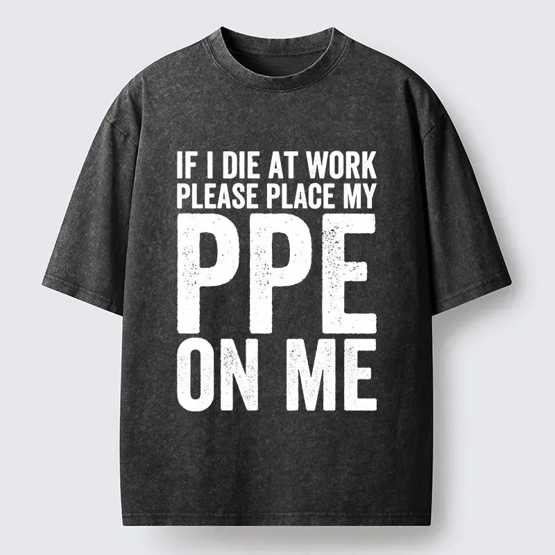 Kyoto-Lion PPE Funny Washed T-Shirt