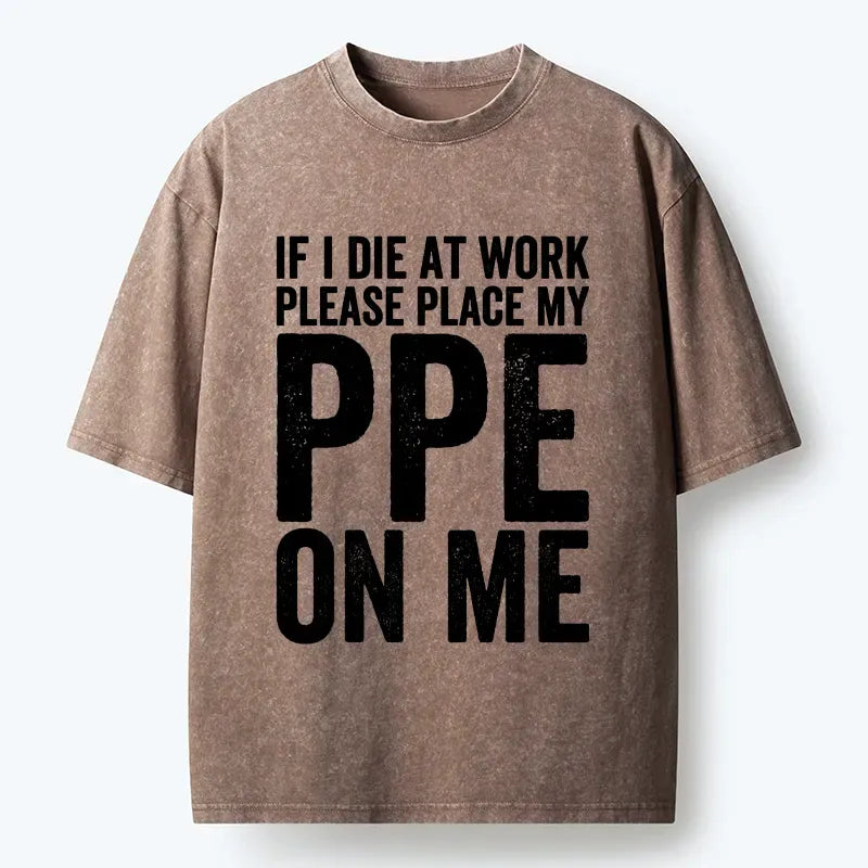 Kyoto-Lion PPE Funny Washed T-Shirt