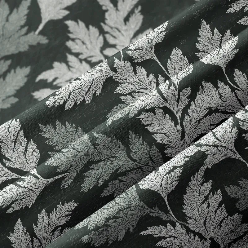 Japanese Fern Button-up Shirt for Vacation