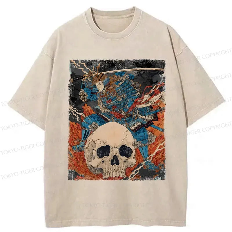 Kyoto Lion Samurai Graphic Tee Gift Idea